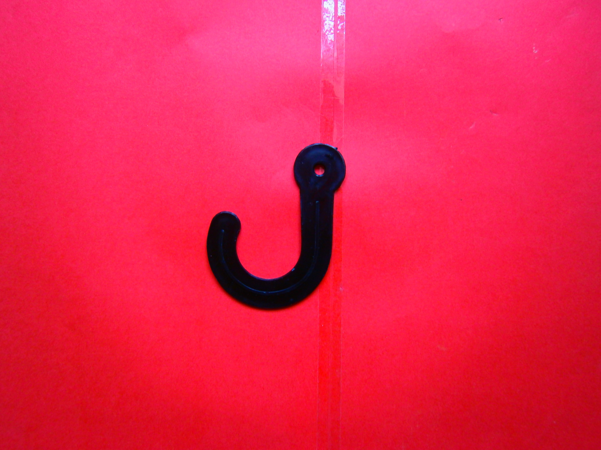 厂家直销优质塑料问号钩 胶袋挂钩 铆钉钩