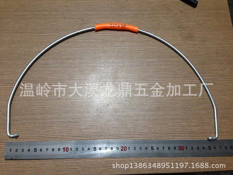 4.65*38黄色PE蘑菇头水桶提手，涂料桶提手、塑料桶桶钩
