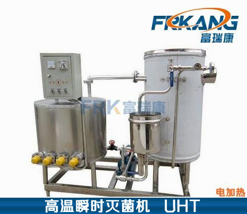 富瑞康/UHT系列电加热超高温瞬时灭菌机 电加热盘管式高温杀菌机