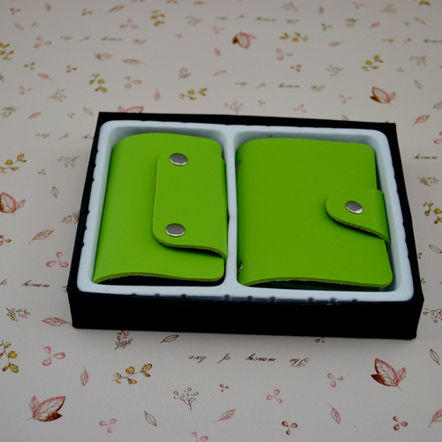 Card Pack Keychain Set Gift Box Set Custom Logo Printing