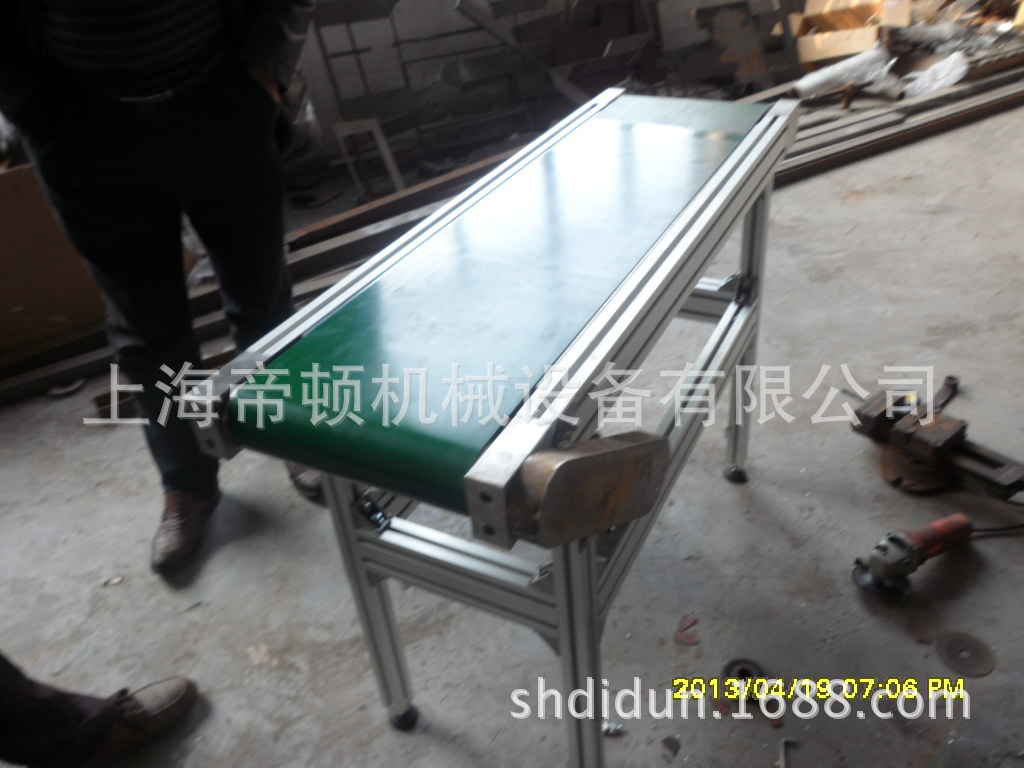 【厂家直销】小型皮带机 铝型材皮带输送机 结构紧凑 经久耐用