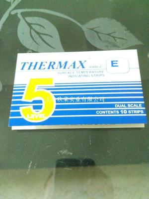 5格E型温度试纸thermax测温纸 温度试纸 试纸|ms