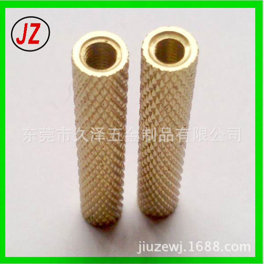 厂家大量供应超长通牙M3铜螺柱 半空心黄铜螺柱 量大从优