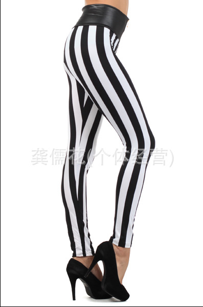 Imitation leather high waist zipper 5