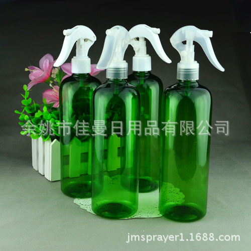 厂家直销500ml圆肩小老鼠雾化瓶 喷瓶 洒水壶 清洁剂喷瓶