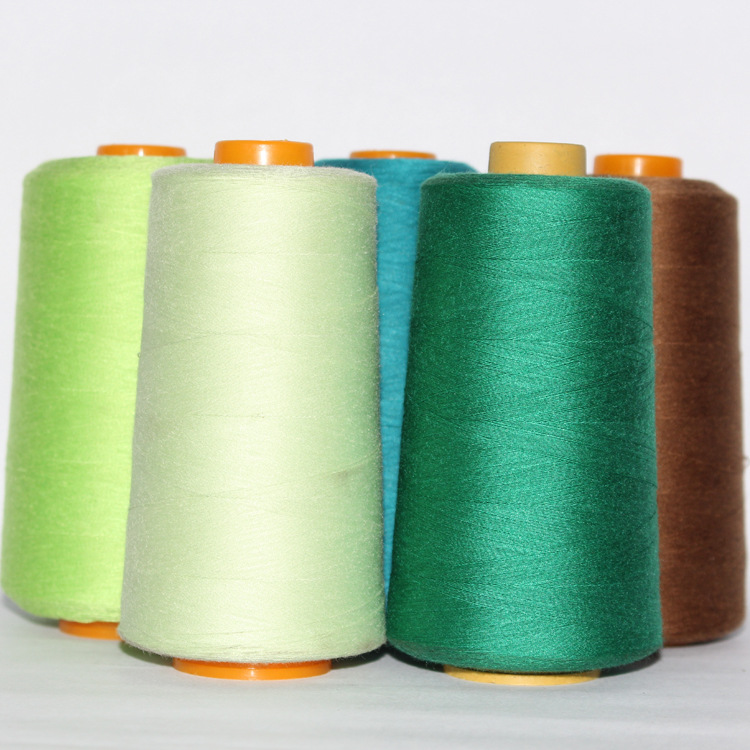 精梳棉线   403彩色丝光棉线 缝纫线 车缝线双股礼服耐用线多种