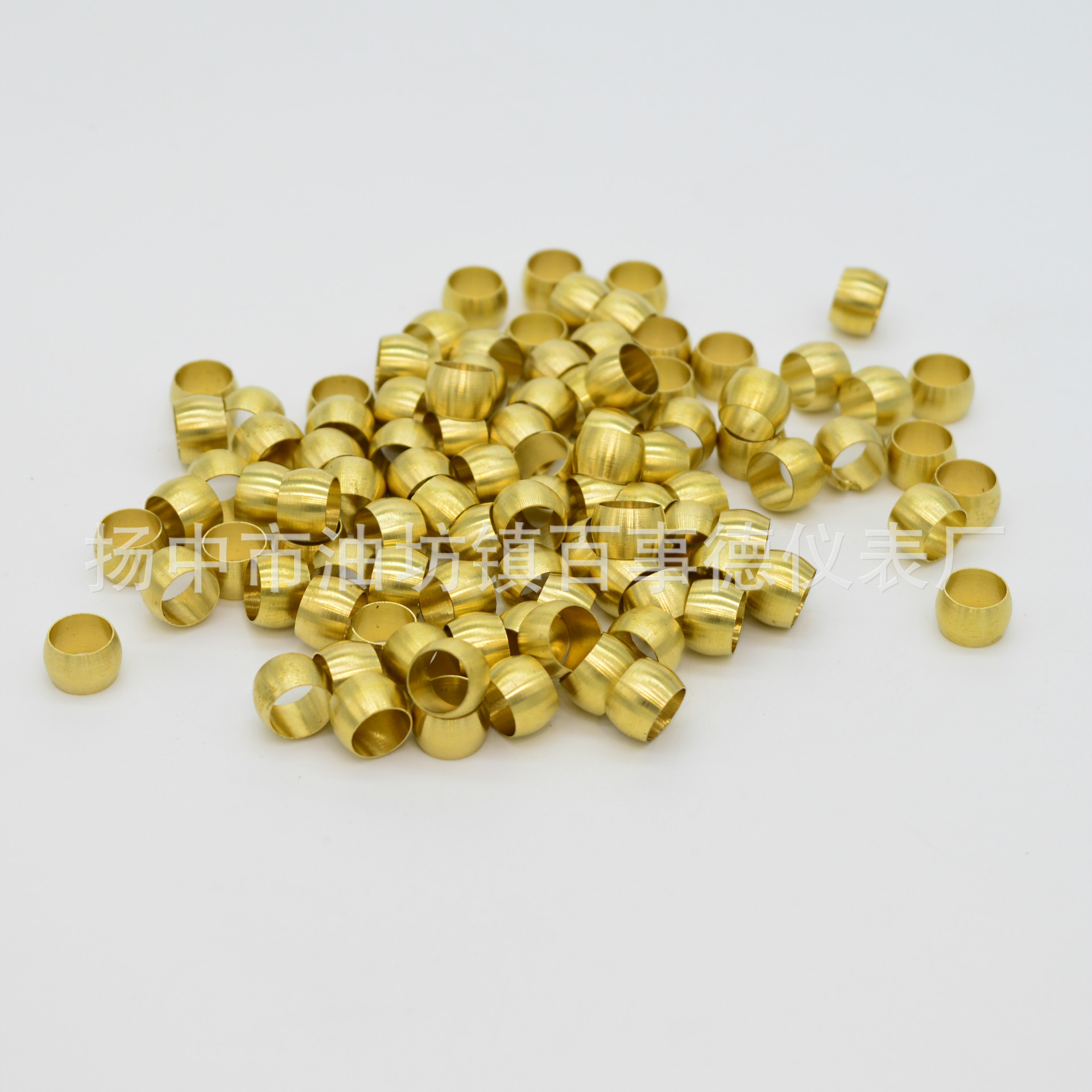 厂家批发 12mm黄铜加厚式鼓形卡套外套 多种规格