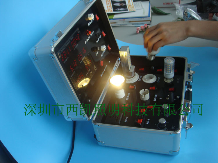 led测试仪器 测试灯箱 便携式 LED专用 功率测试各种常规LED灯具-阿里巴巴