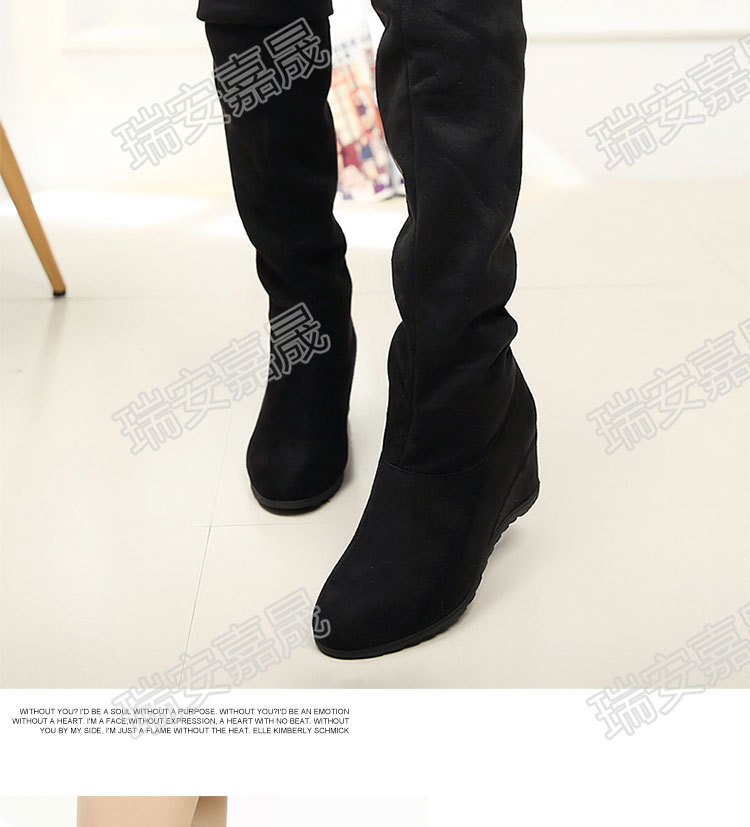 Bottes femme ICAKI en Polaire élastique - Ref 3354840 Image 11