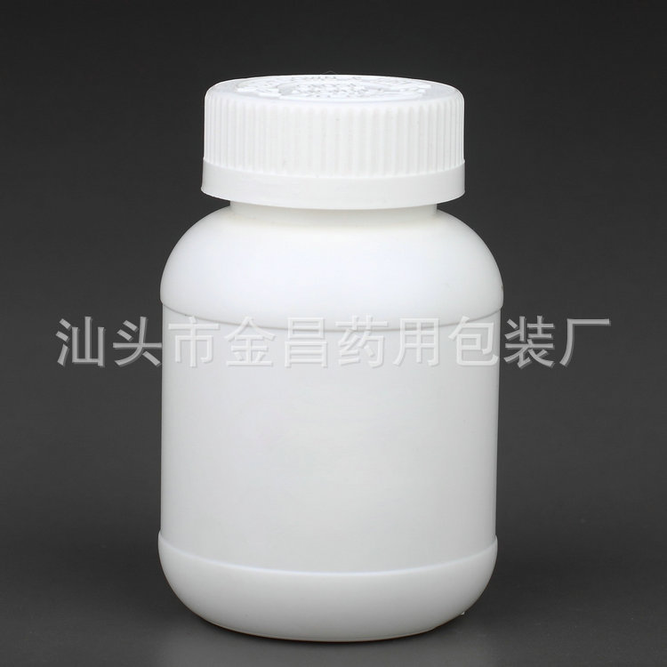 可定制加工 药品食品保健品塑料包装瓶 PE瓶旋转盖带盖瓶子分装瓶