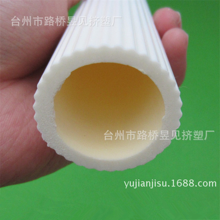 Productos de extrusión de plástico PP tubo de cortina barra de tracción PP tubo de muestreo de aire Procesamiento de extrusión de plástico perfil piezas del producto