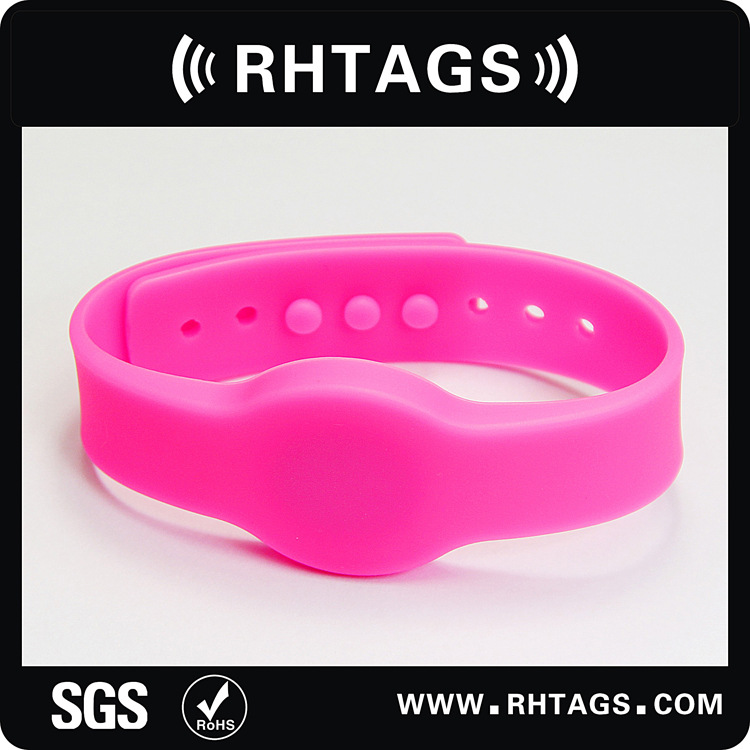 供应NFC标签腕带,NFC手腕带定制,循环使用RFID门票腕带定制