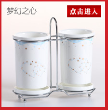 深情玫瑰-雙筷子筒(詳情-14