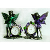 major wholesale Customize Tin-lead alloy Craft Clock Flower Fairy Style Electroplating painting Beautiful personality