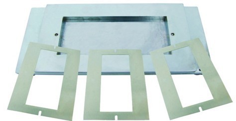 现货腻子刮涂器 板厚1mm、0.7mm、0.5mm   内框145×60mm