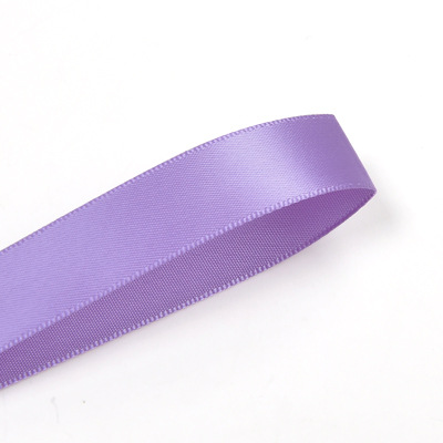 Yao Ming cinta suministro de cinta de satén de doble cara accesorios para el cabello color poliéster cinta 100mm púrpura serie 420-477