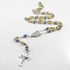 Rosary, necklace stainless steel, Aliexpress