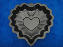 DIY烘焙工具 金属不沾碳钢心形蛋糕模