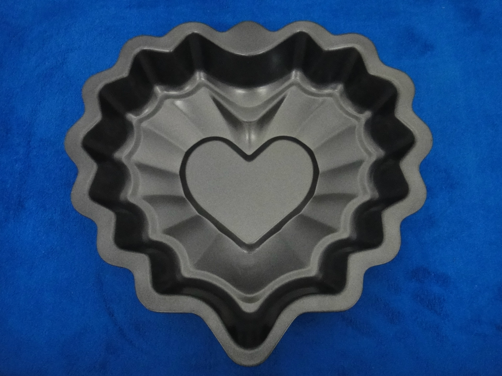 DIY烘焙工具 金属不沾碳钢心形蛋糕模