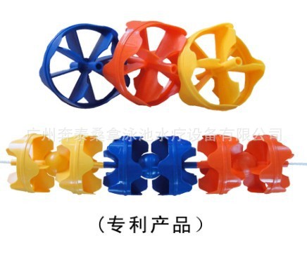 泳池泳道线 分隔线 圆弧形泳道线 浮标11cm直径 泳道分界线