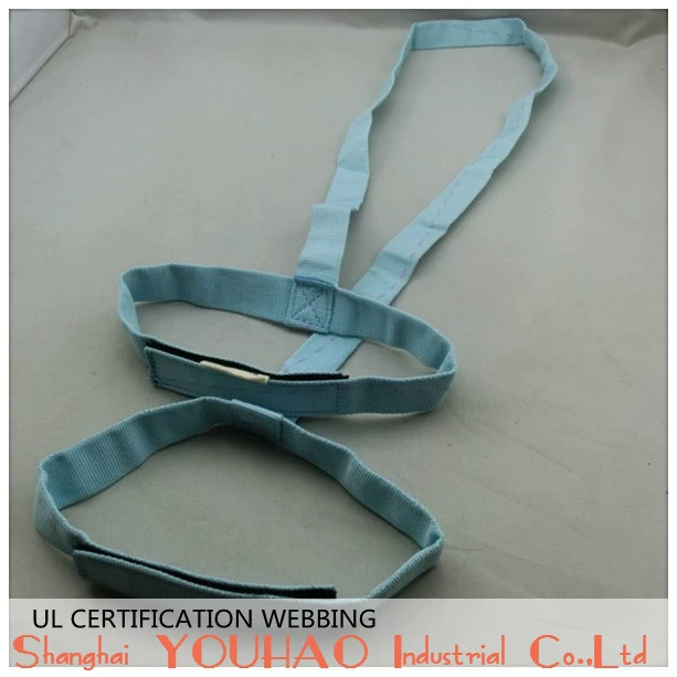 2,5 см полиэфирная лента ремешок для йоги двойного назначения эластичный ремень для йоги ремень на липучке Аксессуары для йоги