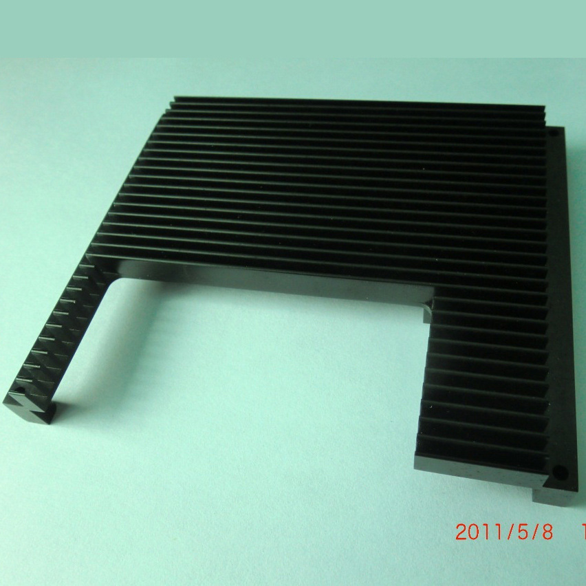 批发零售电脑锣加工散热器来料散热片型材铝合金腔体五金制品