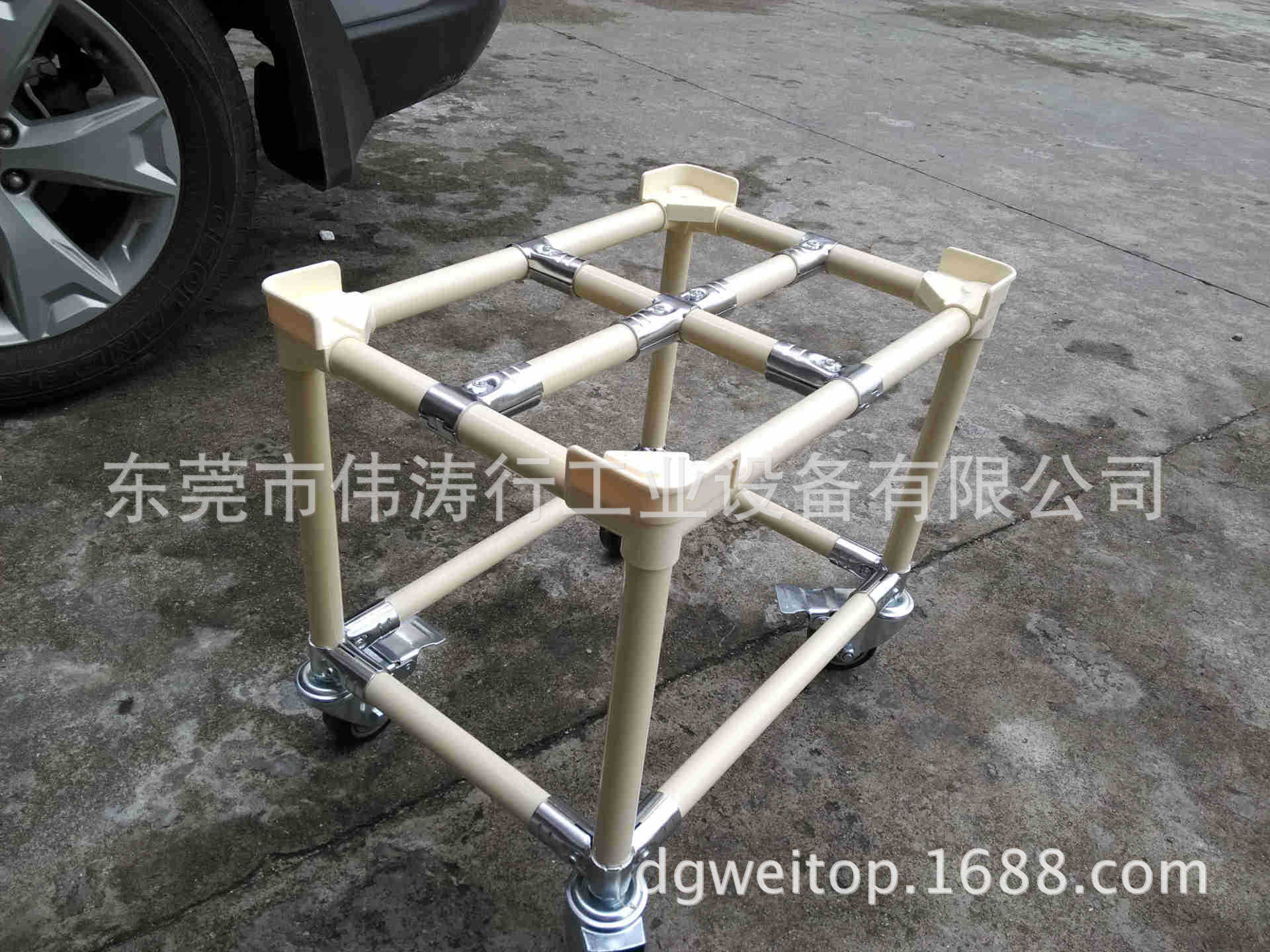 东莞厂家可定物料搬运车可移动仓库周转车万向轮乌龟车静音手推车