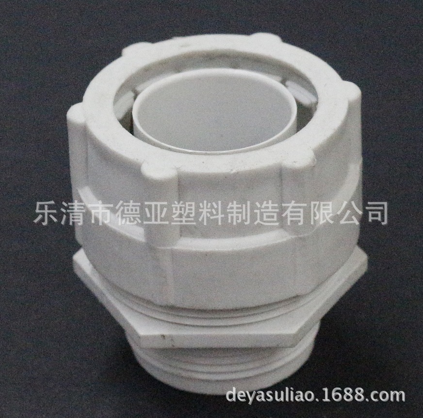 BG25台湾波浪管接头 环保接头 波浪管接头 德亚塑料