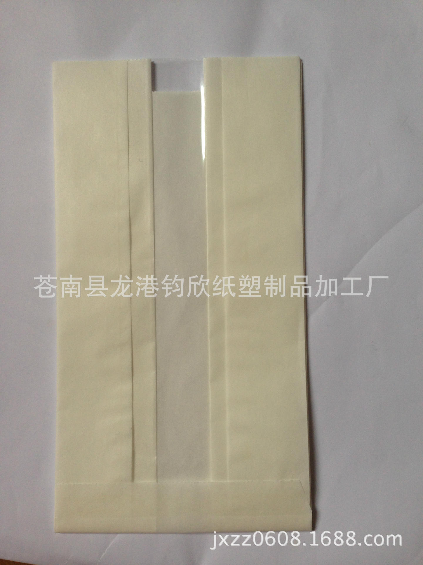 厂家供应   开窗高低口纸袋   食品环保袋   汉堡袋    面包袋