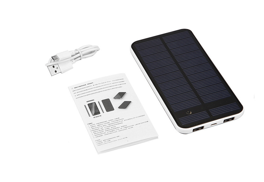 Panneau solaire - 5.5 V - batterie 10000 mAh - Ref 3396613 Image 7