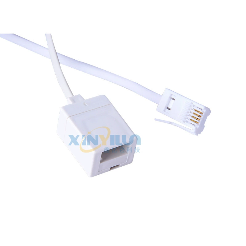 Британский телефонный Удлинительный кабель RJ11 UK 4-жильный британский телефонный Удлинительный кабель 6P4C 9 м 30 футов BT