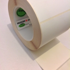 苏州Fasson fsc认证不干胶标签印刷厂68*110*1000张复合型胶粘剂f