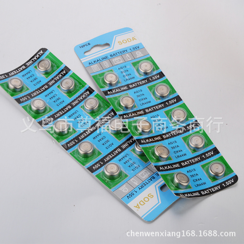 批发  AG13电子 LR44纽扣电子 -357-SR44 AG13钮扣电子