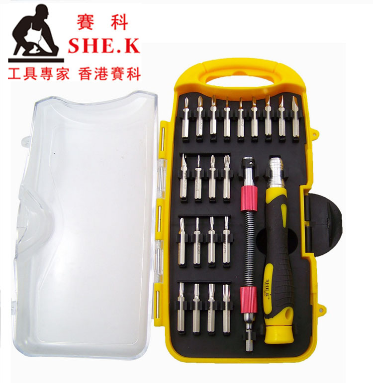 香港赛科 24件组合电讯批 笔记本电脑维修 螺丝批套装 SK-1161