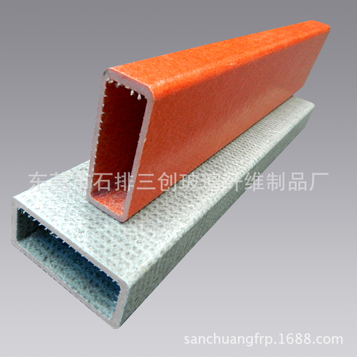 玻璃钢矩形管 30*60矩形管 玻璃钢型材矩形管
