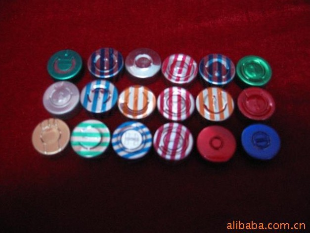 厂家生产 24型全撕开输液瓶铝塑组合盖 撕拉铝盖 可定 制