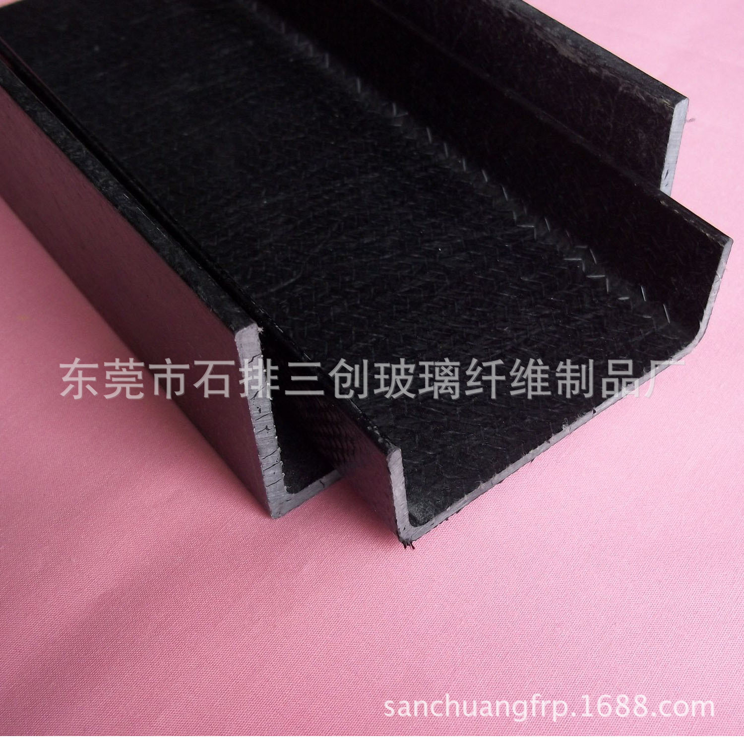 厂家供应玻璃钢U型材 高强度玻璃钢拉挤型材