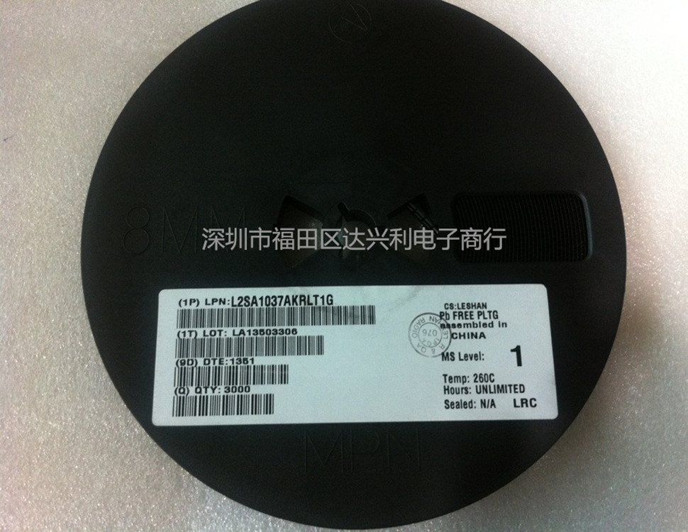 SMD 贴片三极管 L2SA1037AKRLT1G  FR SOT-23 原装正品 LRC现货  