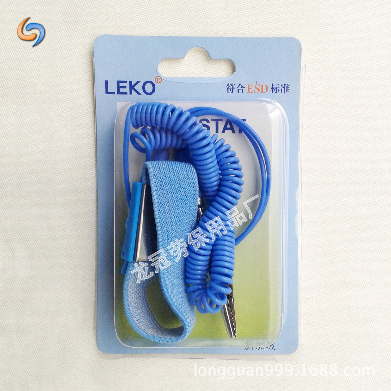 PU有线防静电手腕带 金属无线静电手环 有绳无线PVC手腕带 脚腕带