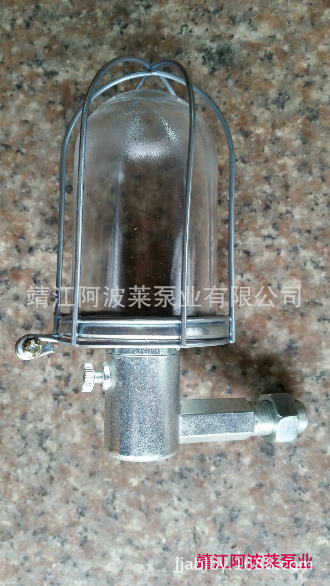 长期供应大量铝制带钢罩恒位油杯 靖江厂家   大连式油杯