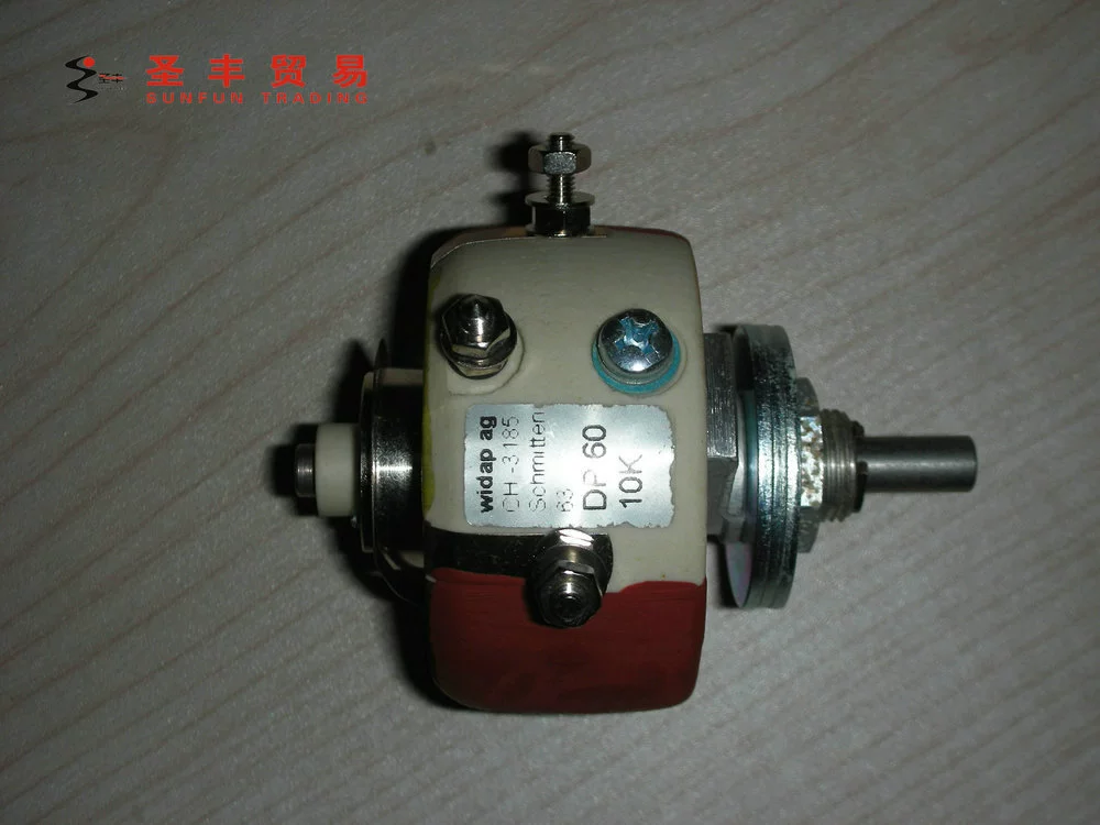 Поставка в Германии WIDAP потенциометр DP60 однопроводный регулируемый электродвигатель потенциометр