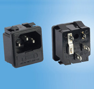 SS-6B带保险座插座 AC插座 电源连接头 插座开关