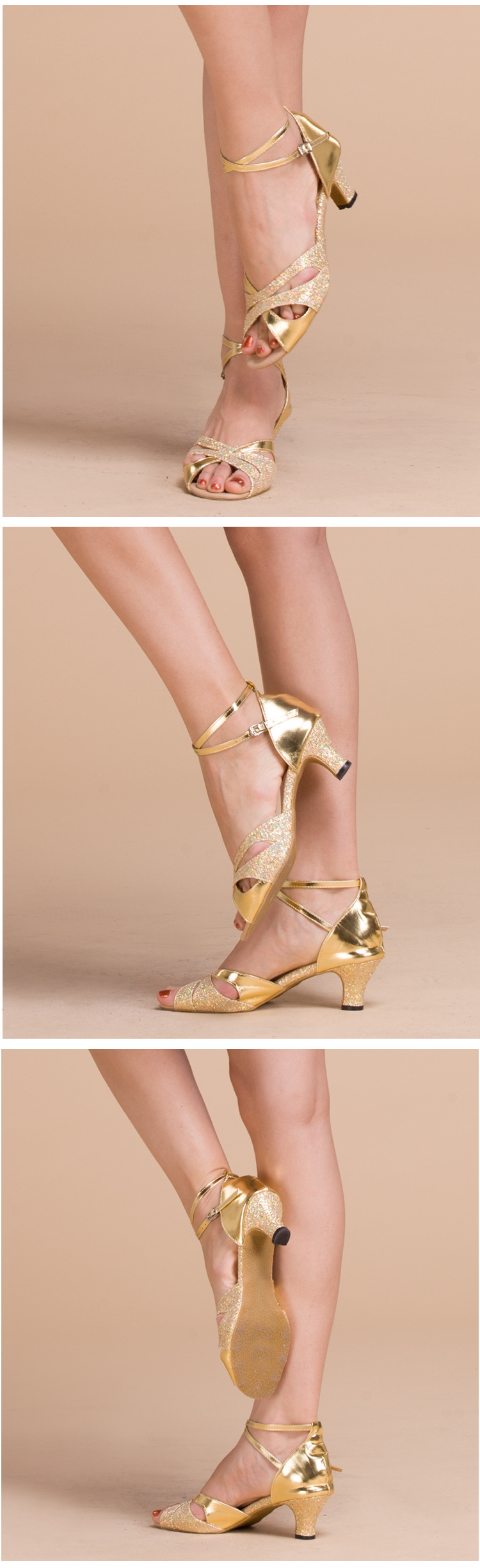 熱賣拉丁舞鞋女式成人中跟膠底國標舞鞋子摩登舞鞋廣場舞鞋交兩件免運| 露天市集| 全台最大的網路購物市集