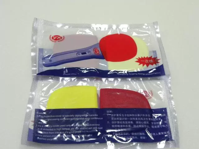 KTV отель пшеничный рукав одноразовый U-образный беспроводной микрофон BBUS губчатый рукав микрофонный рукав оптом в больших количествах