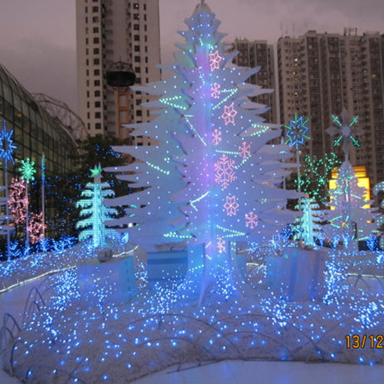 ���ͻ���ʥ���ڵƹⲼ�ã�ʥ�����ù�˾����ҹ���ƹ����������˾