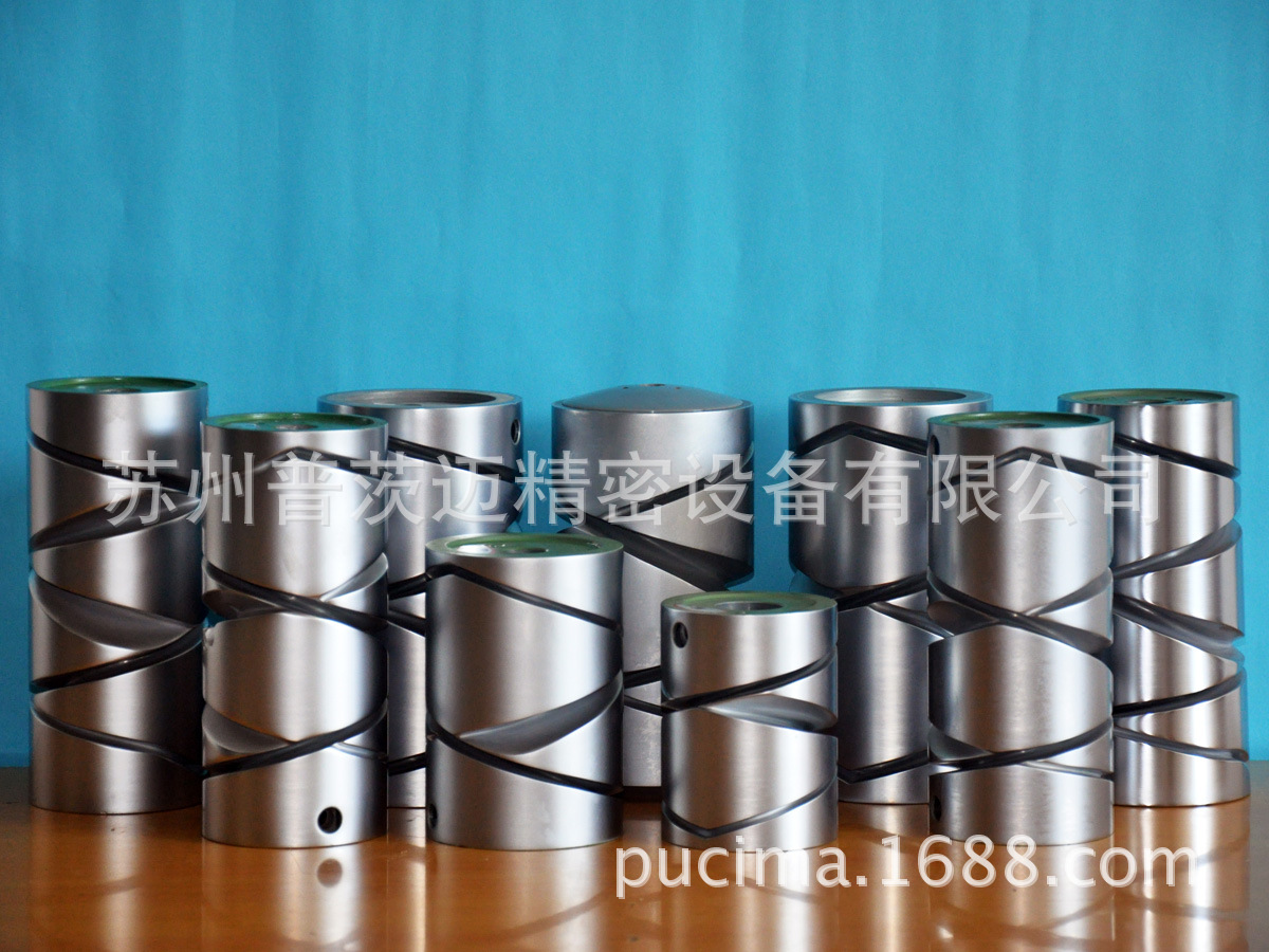 金属槽筒螺旋沟槽抛光设备