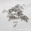 Manufacturers supply silver single -circle iron circle link circle DIY accessories 100/package DIY jewelry accessories