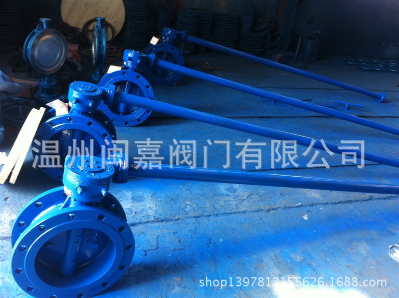 工厂直销加长杆美标蝶阀 加长杆蝶阀 手动加长杆蝶阀