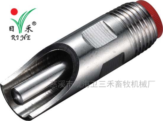 猪用大出水封盖不锈钢鸭嘴四分全自动饮水器 猪嘴