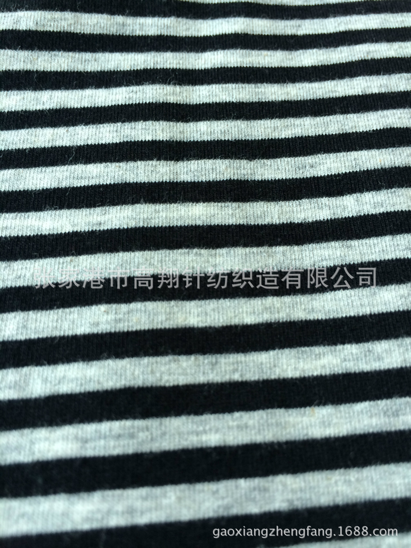 厂家供应 全棉彩条色织汗布 T恤面料 里布 可吸湿排汗处理